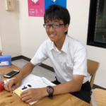 長文を読むことで語彙力と理解力がついてくる　修猷館高等学校１年　原野桂樹くん