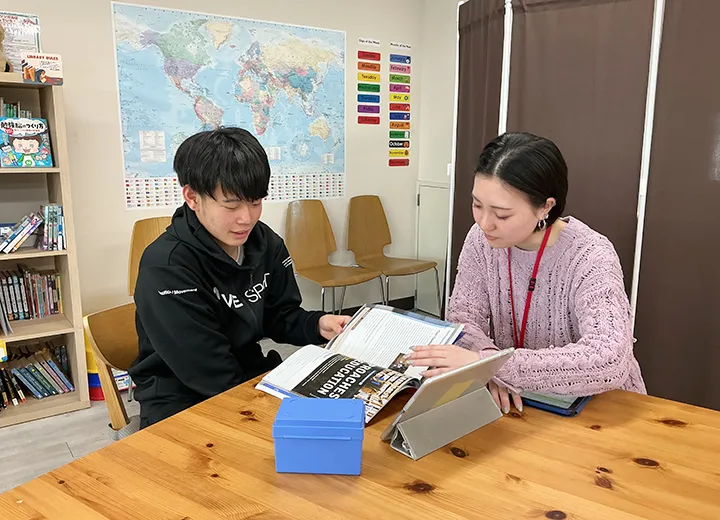 キャタル横浜校 教室での様子2